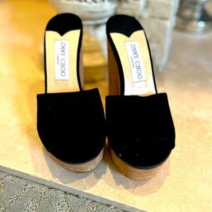 Brand new never worn Jimmy Choo wedge.
